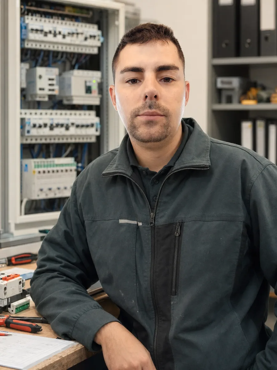 Retrato profesional de Integraleon en un entorno técnico